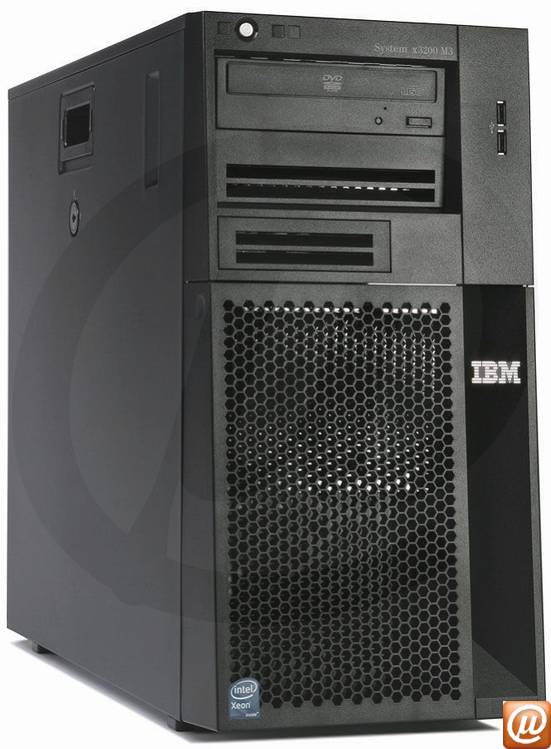 XLS56BR - Servidor System x IBM x3200 M3 Intel Xeon Quad-Core X3430 (2.40GHz/1333MHz FSB/8MB L2) 2GB 250GB SATA/SAS Hot-Swap